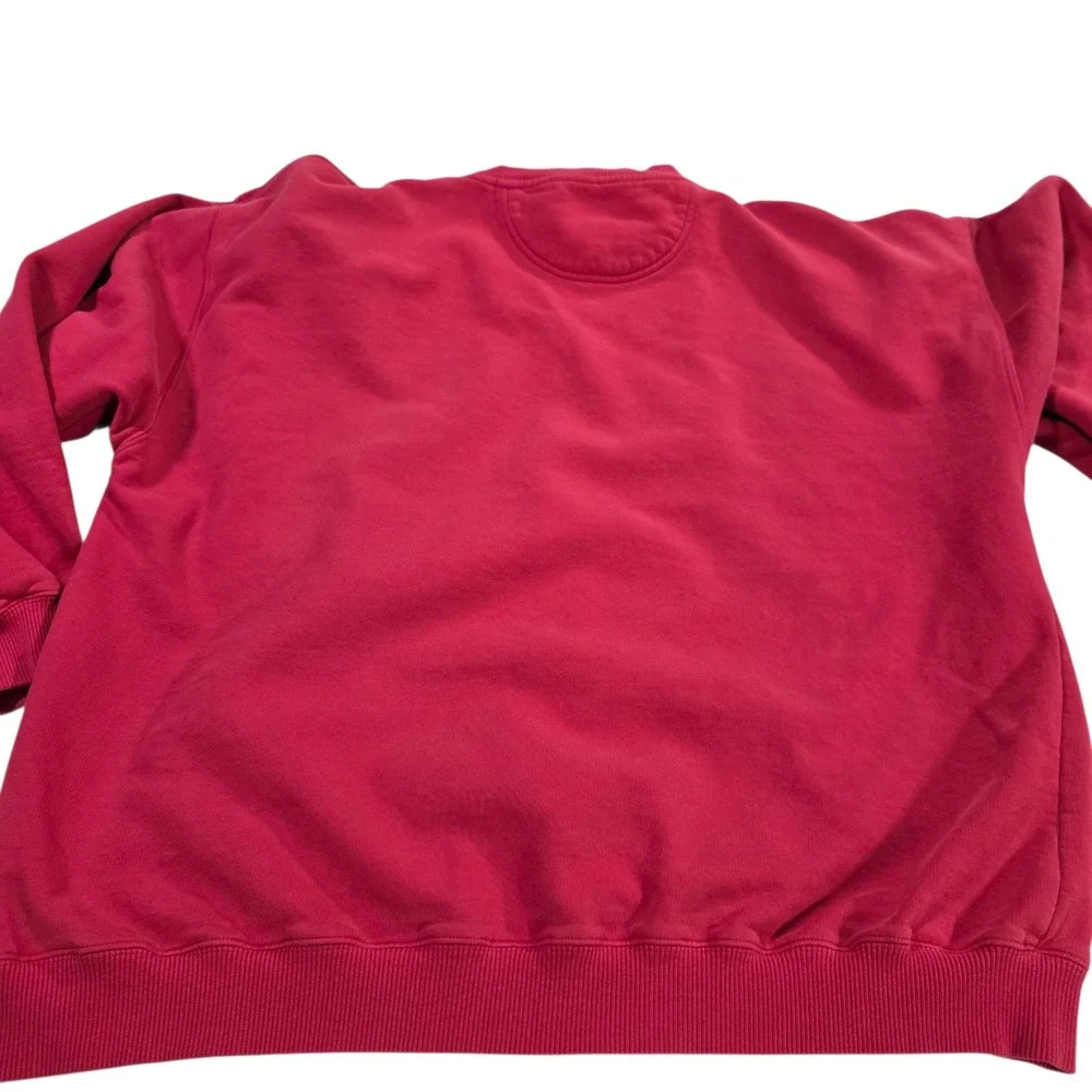 Vintage‎ Eddie Bauer Sweatshirt Mens Red XXL Crewneck Long Sleeve Cotton Blend - Picture 2 of 12